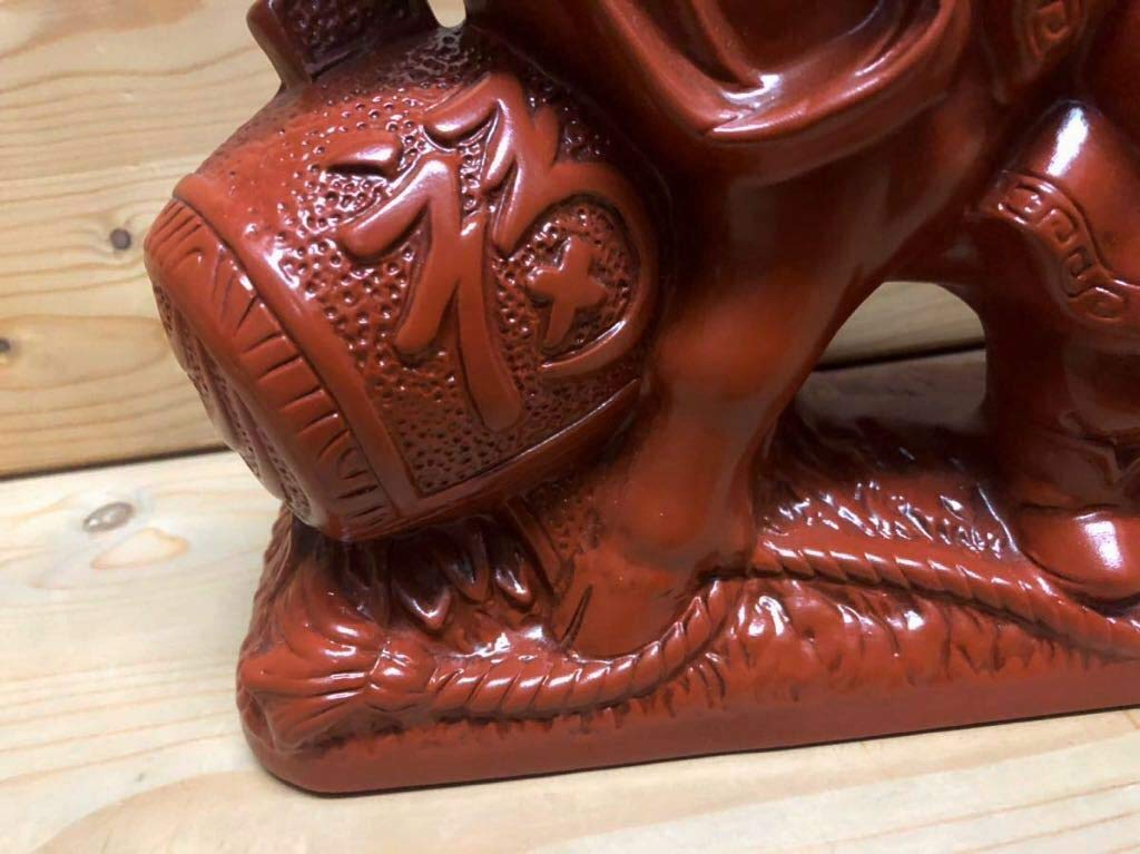 常滑焼 置物 Amazon.co.jp: 常滑焼朱泥丑年干支置物1点開運＊招福当店在庫品